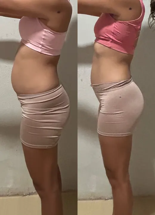 Resultado real de aluno — antes e depois
